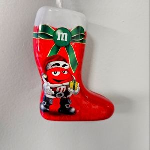 M&M's Tin Christmas Ornament